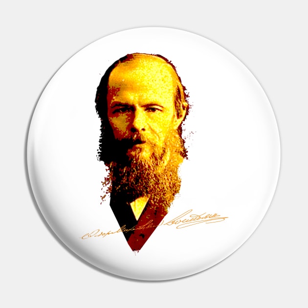 Fyodor Dostoyevsky Pin by mindprintz