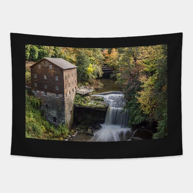 Lantermans Mill Tapestry by dalekincaid