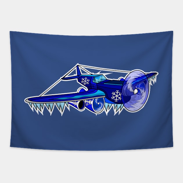 Brook Warplane Tapestry by MOULE