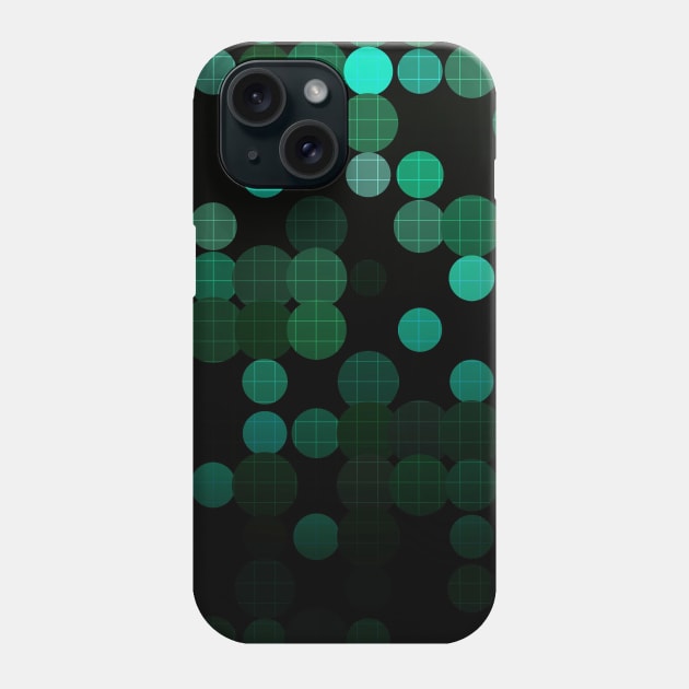 Abstract Digital Art Light Green Phone Case by Tshirtstory