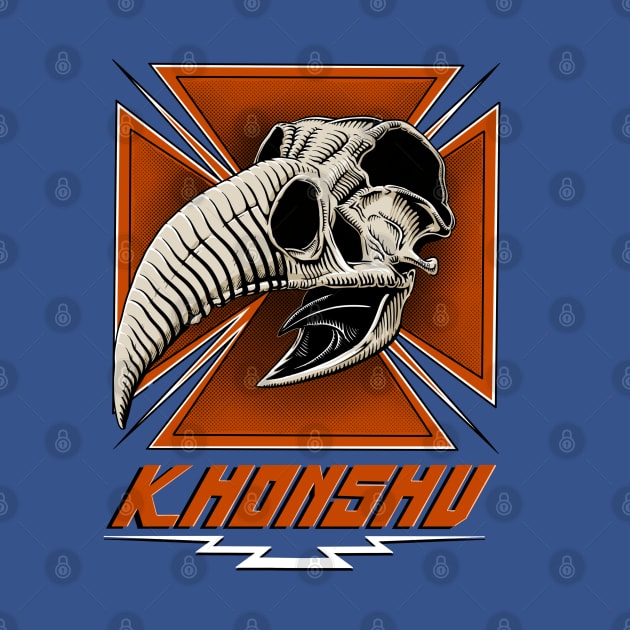 Khonshu skull by sk8rDan