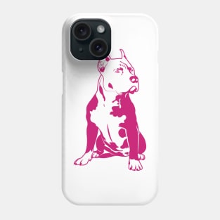 Pink Pitbull Phone Case