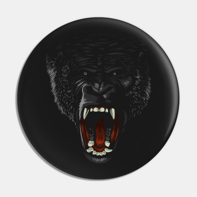 Gorilla Pin by albertocubatas