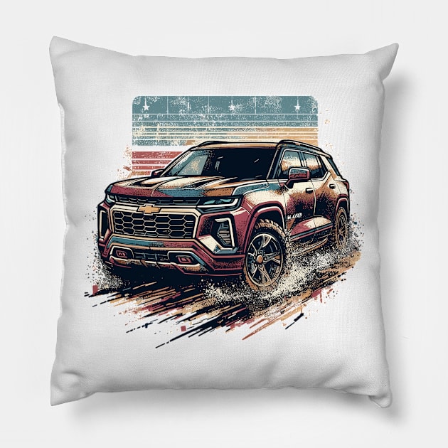 Chevrolet Blazer Pillow by Vehicles-Art