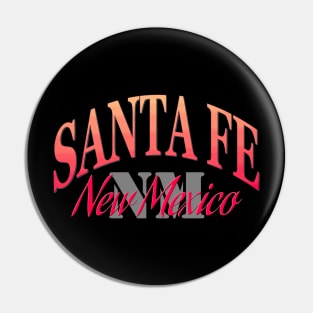 City Pride: Santa Fe, New Mexico Pin