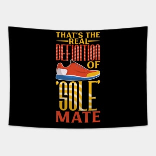 Shoes are soul mates - shoe collection Tapestry