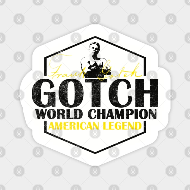 Frank Gotch World Champion Magnet by creepcouture