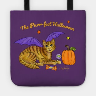 The Purr-fect Halloween Tote