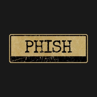 Aliska, text black retro - Phish T-Shirt