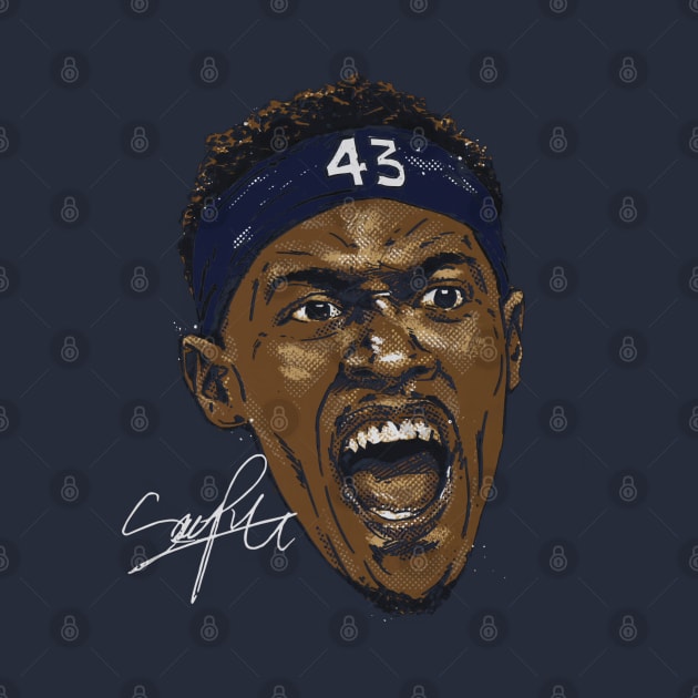 Pascal Siakam Indiana Scream by artbygonzalez