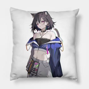 Cat Girl Pillow