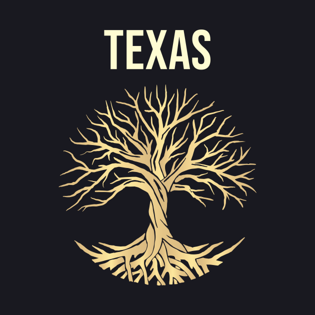 Tree Of Life City Texas - Texas - Baseball T-Shirt | TeePublic
