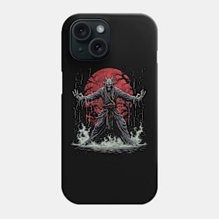 Japanese Samurai Shaman, Halloween Phone Case