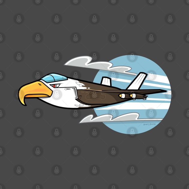 Eagle Fighter Plane by doodles by smitharc