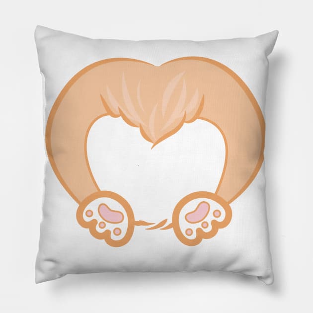 Corgi Butt Pillow by CarthyDesigns