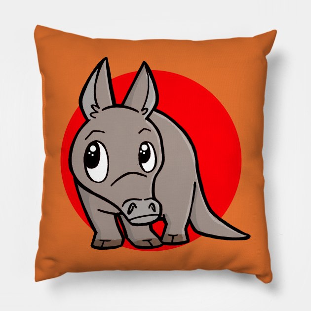 Aardvark Pillow by Jason DeWitt