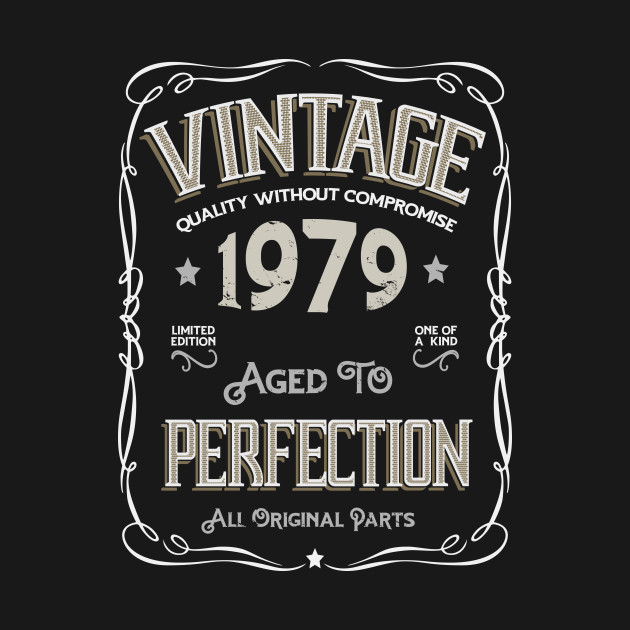 Download Vintage 1979 40 years old birthday - 40th Birthday Gift ...