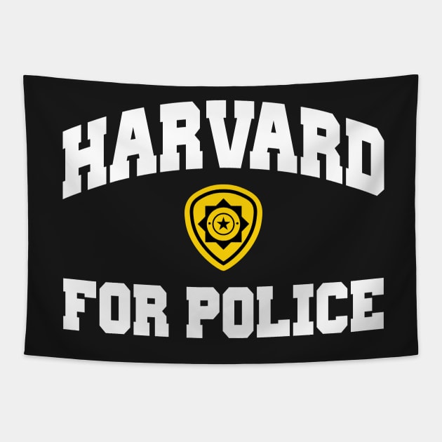 Harvard for Police Tapestry by wunderkammer