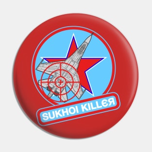 Sukhoi Killer Insignia Pin