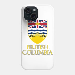 British Columbia Canada - Coat of Arms Design Phone Case