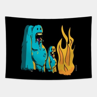 Yeti and son Tapestry