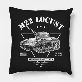 M22 Locust Airborne Light Tank Pillow