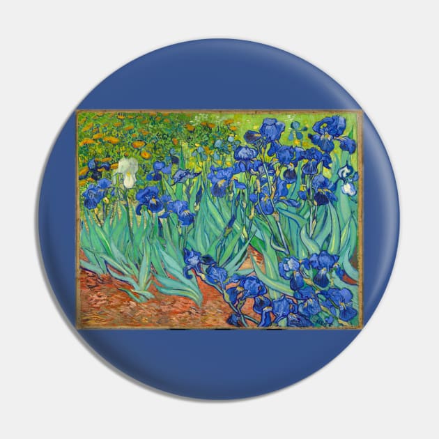 Van Gogh Irises Pin by bragova