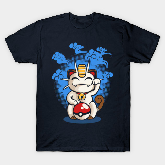 Lucky Meowth - Monsters - T-Shirt | TeePublic