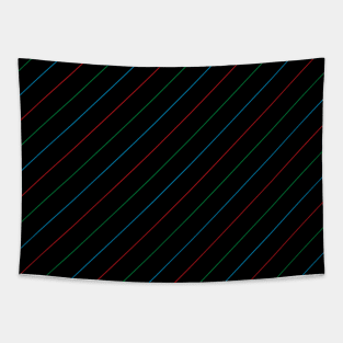 colorful lines Tapestry