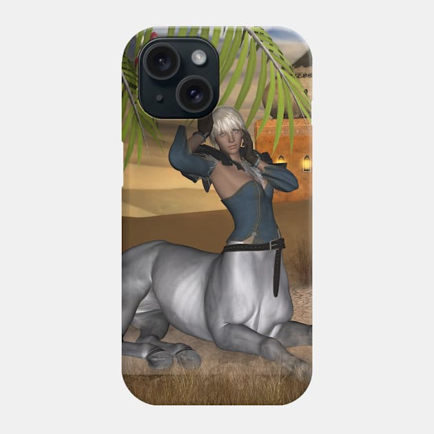 Awesome centaur women Phone Case by Nicky2342