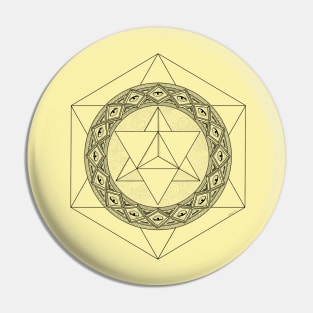 Merkaba Pin