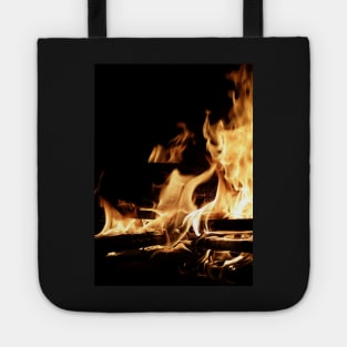 Fire, photography by Immortal Peaches Tote