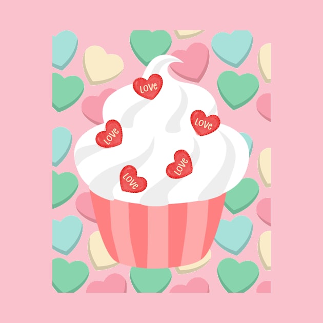 Cupcake Love by Lovli Lakin Designs
