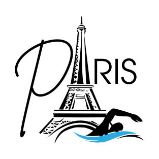 Paris summer sports swimming T-Shirt