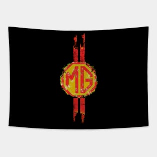 MG racing stripe - track worn Tapestry