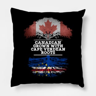 Canadian Grown With Cape Verdean Roots - Gift for Cape Verdean With Roots From Cabo Verde Pillow