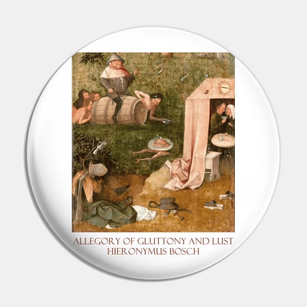 Allegory of Gluttony and Lust (Late 15th Century) by Hieronymus Bosch Pin by Naves