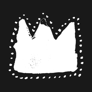 white crown in the black T-Shirt
