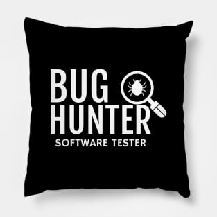 Bug Hunter Software Tester Pillow