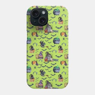 Spooky Halloween pattern Phone Case