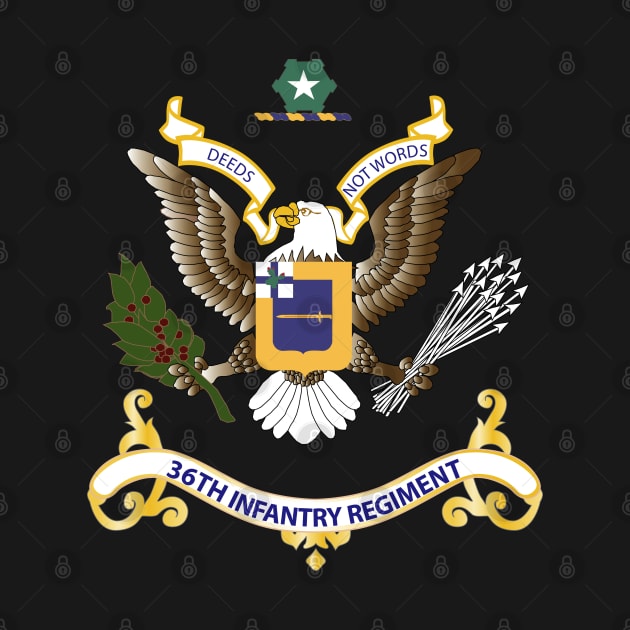 Regimental Colors - 36th Infantry Regiment by twix123844