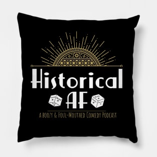 Historical AF Podcast Logo Pillow