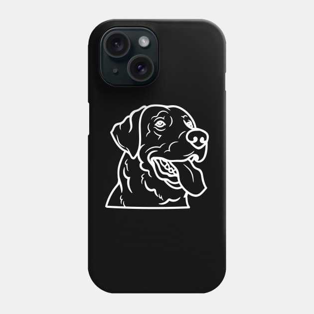 Labrador Retriever Dad Lab Dad Phone Case by raeex