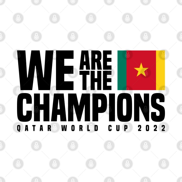 Qatar World Cup Champions 2022 - Cameroon by Den Vector