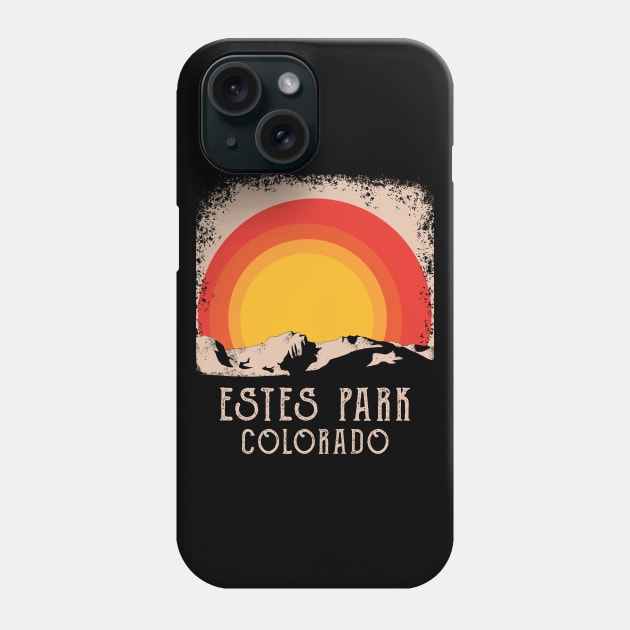 Retro Estes Park Colorado Phone Case by MasliankaStepan