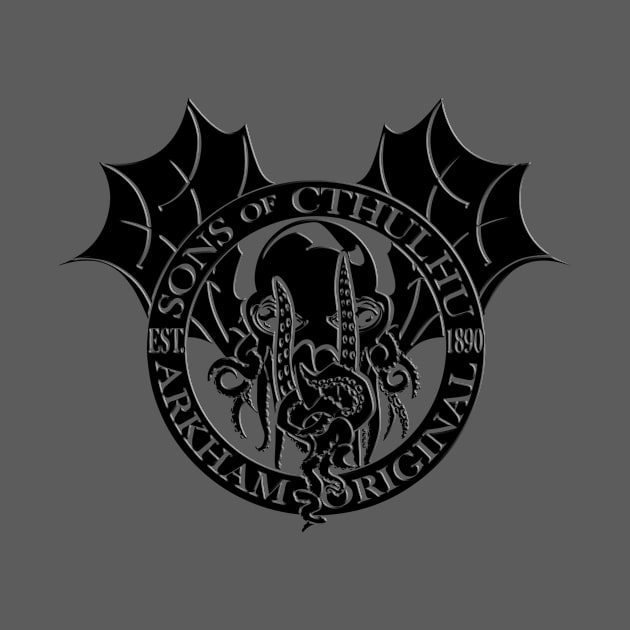 Sons of Cthulhu- Arkham Original- embossed by Crowstorm