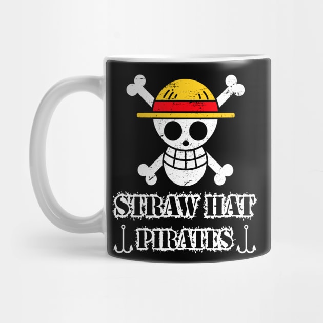 One piece anime - Straw Hat pirates - Straw Hat Pirates - Mug