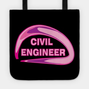 Pink Civil Engineer Tote