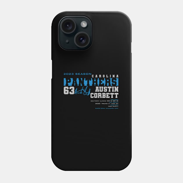 Crorbett - Panthers - 2023 Phone Case by Ro Go Dan