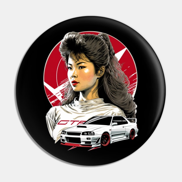 Drift Queen Pin by Kid Relic